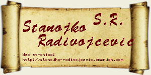 Stanojko Radivojčević vizit kartica